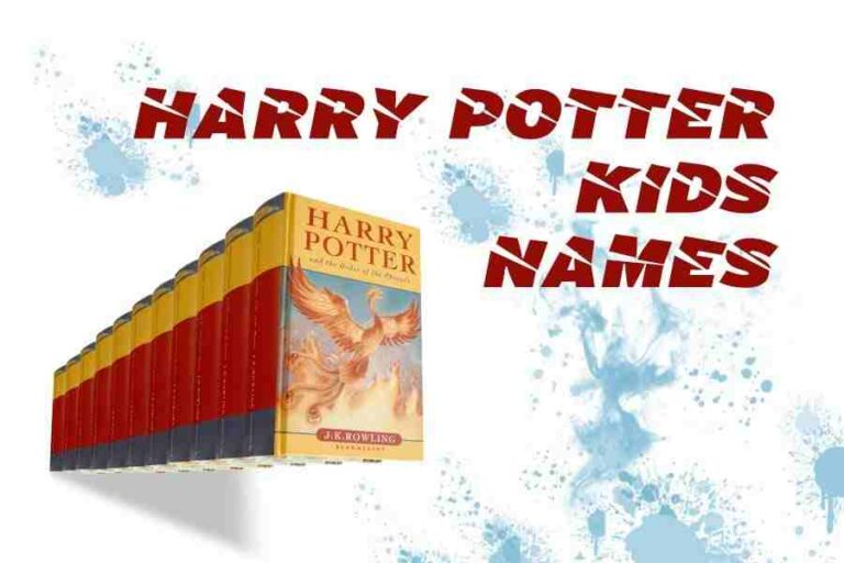 harry potter 3 kids names