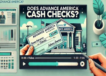 Does Advance America Cash Checks