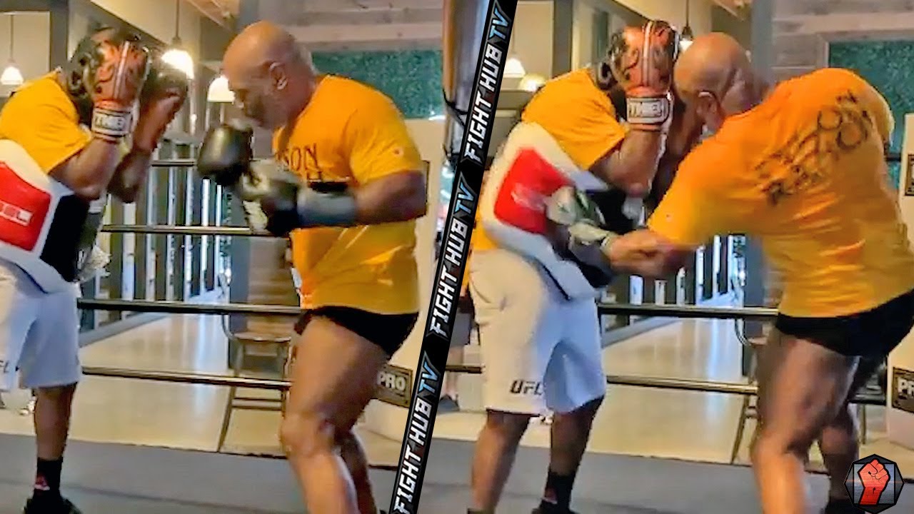 Mike Tyson Sparring